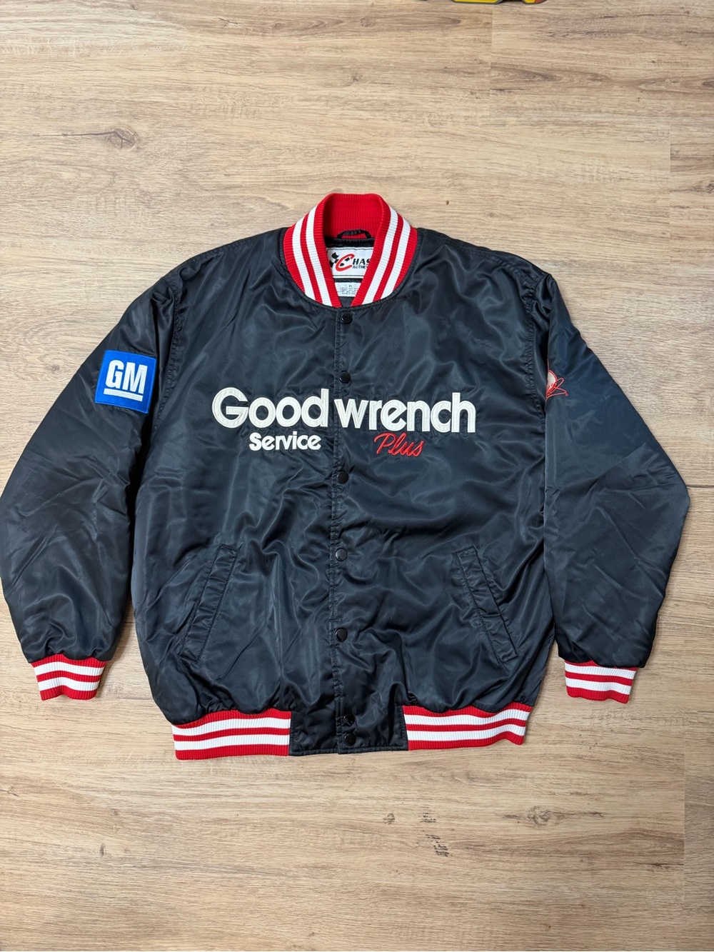 Vintage Dale Earnhardt Goodwrench Chase Authentics XL NASCAR Bomber Jacket